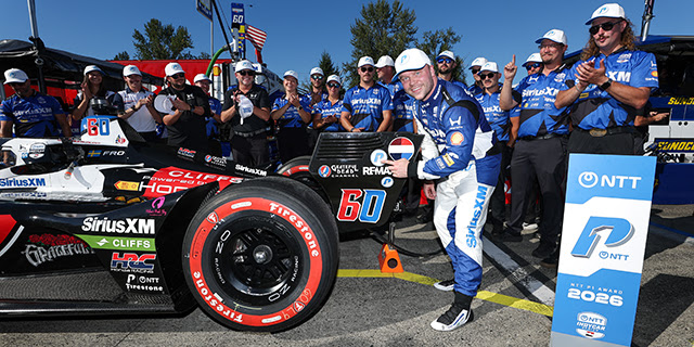 Steady Progress Helps Grateful Rosenqvist Win Portland Pole Steady Progress Helps Grateful Rosenqvist Win Portland Pole