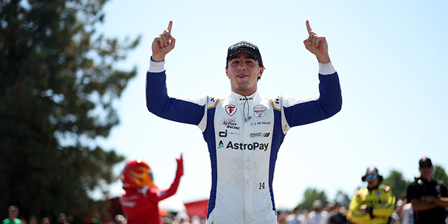 De Tullio Converts Qualifying Pace Into Portland Victory De Tullio Converts Qualifying Pace Into Portland Victory