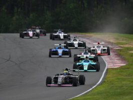 Edward Kennedy and Beckham Jacir Win Ligier JFC Race 1 at NJMP