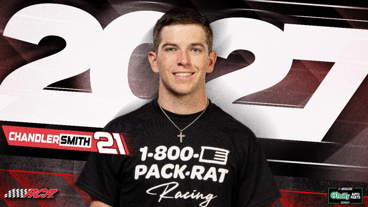 Richard Childress Racing Signs Chandler Smith to Multi-Year Agreement to Compete Full-Time in NASCAR O’Reilly Auto Parts Series Richard Childress Racing Signs Chandler Smith to Multi-Year Agreement to Compete Full-Time in NASCAR O’Reilly Auto Parts Series