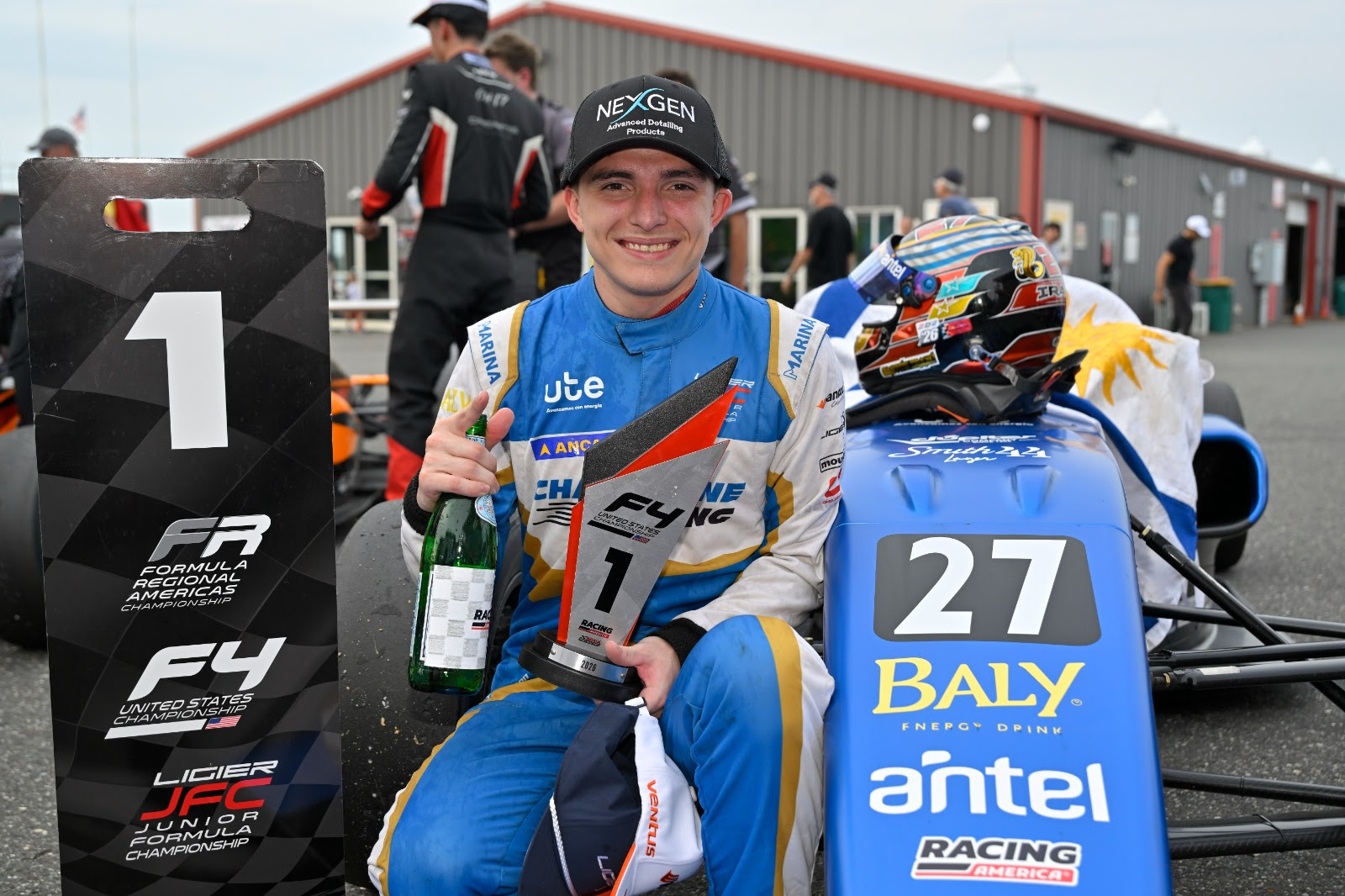 Gastón Irazú Victorious in Race 1 at NJMP Gastón Irazú Victorious in Race 1 at NJMP