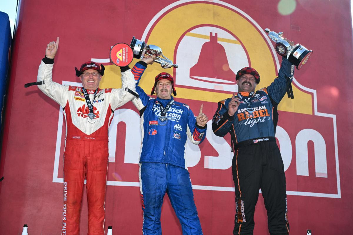 HAGAN, KALITTA AND ANDERSON BATTLE THEIR WAY TO WINS AT NHRA BRAINERD NATIONALS