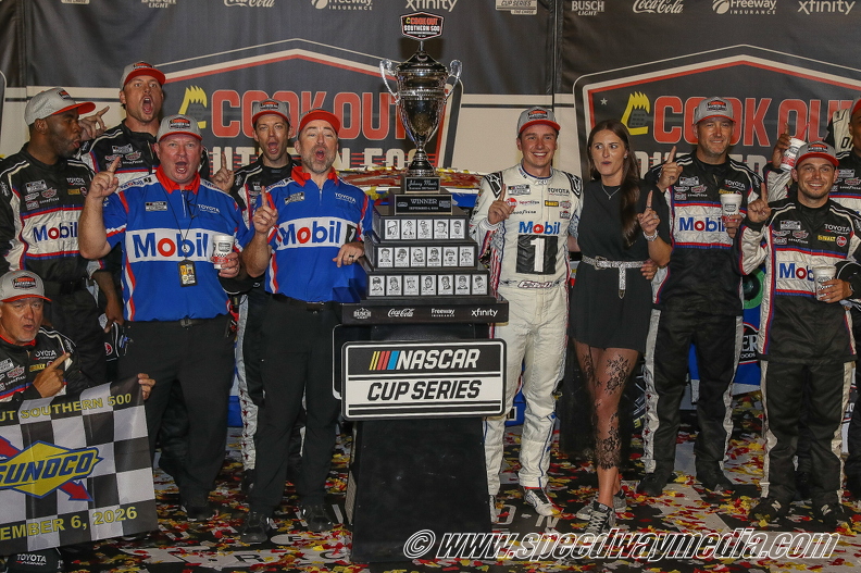 Christopher Bell snaps yearlong winless drought; notches first Southern 500 victory Christopher Bell snaps yearlong winless drought; notches first Southern 500 victory