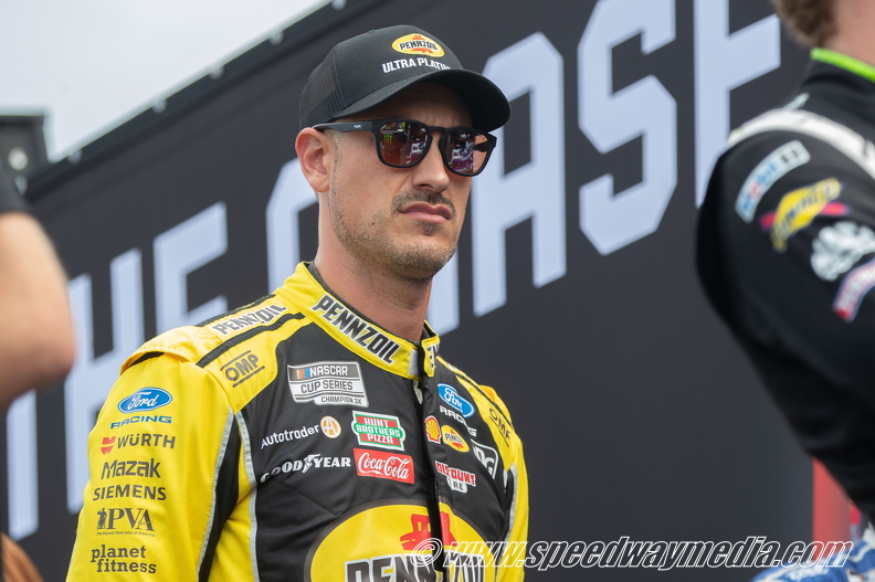 Joey Logano wins 35th Cup career pole at Gateway Joey Logano wins 35th Cup career pole at Gateway