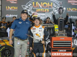 Jake Garcia muscles to first Truck career victory at Bristol