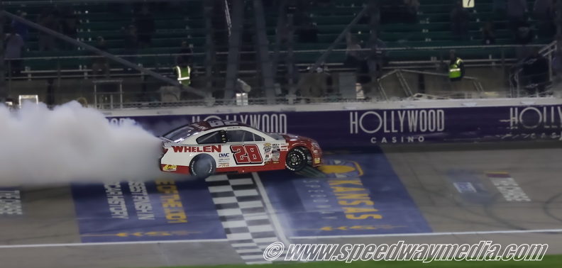 Carson Brown Wins Wild ARCA Menards Race At Kansas Speedway Carson Brown Wins Wild ARCA Menards Race At Kansas Speedway