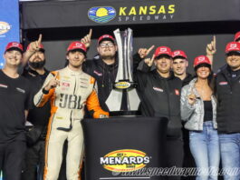 Thomas Annunziata rallies for tie-breaking ARCA Menards Series title at Kansas