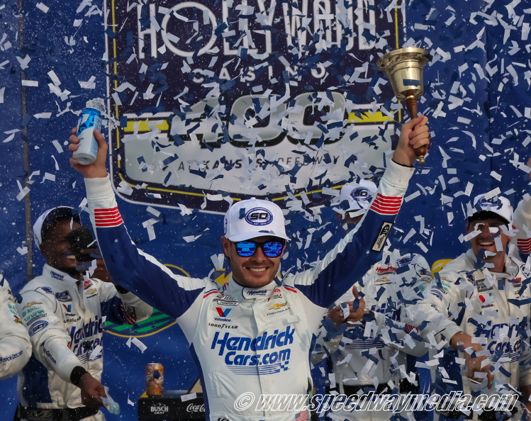 Kyle Larson Secures NASCAR Cup Series Victory at Kansas Speedway Kyle Larson Secures NASCAR Cup Series Victory at Kansas Speedway