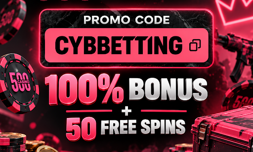 CSGO500 Promo Code ‘CYBBETTING’: How to Use It for a 100% Bonus + 50 Free Spins CSGO500 Promo Code ‘CYBBETTING’: How to Use It for a 100% Bonus + 50 Free Spins