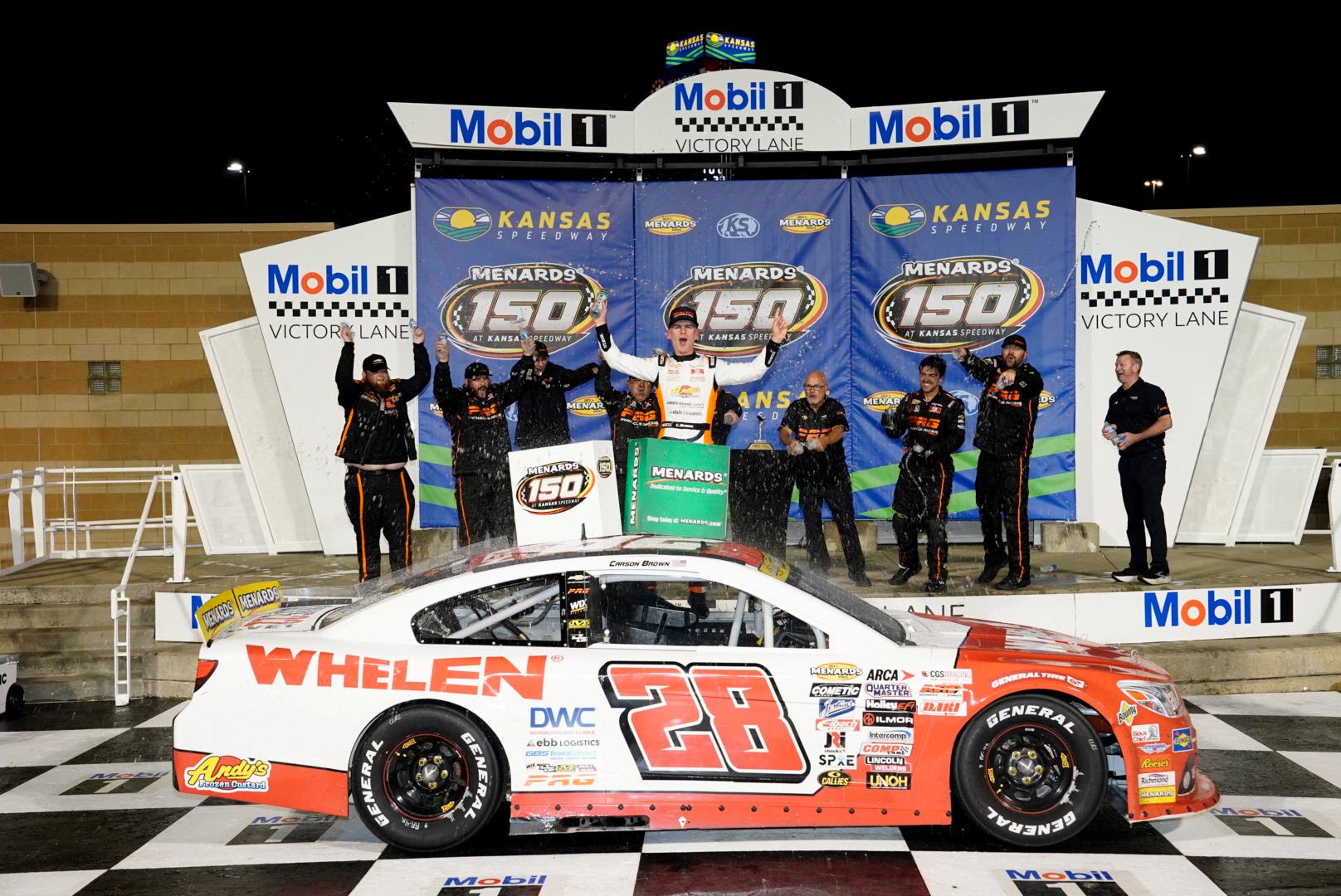 Carson Brown Scores Impressive Victory in Kansas Debut Carson Brown Scores Impressive Victory in Kansas Debut