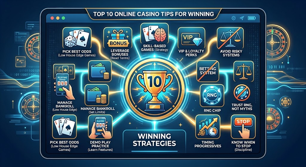 Top 10 Tips to Win at Online Casinos: Smart Strategies for Better Odds Top 10 Tips to Win at Online Casinos: Smart Strategies for Better Odds