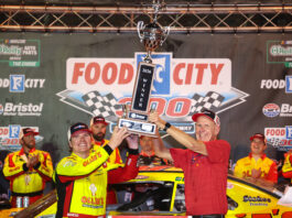 Sheldon Creed capitalizes in overtime for third O’Reilly victory of 2026 at Bristol
