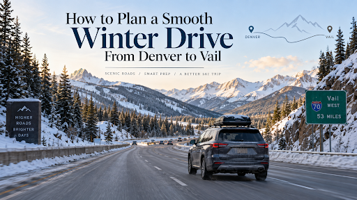 How to Plan a Smooth Winter Drive From Denver to Vail How to Plan a Smooth Winter Drive From Denver to Vail