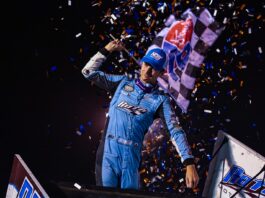Michael “Buddy” Kofoid Wins Wild World of Outlaws Nos Energy Drink Sprint Car return to El Paso County Raceway