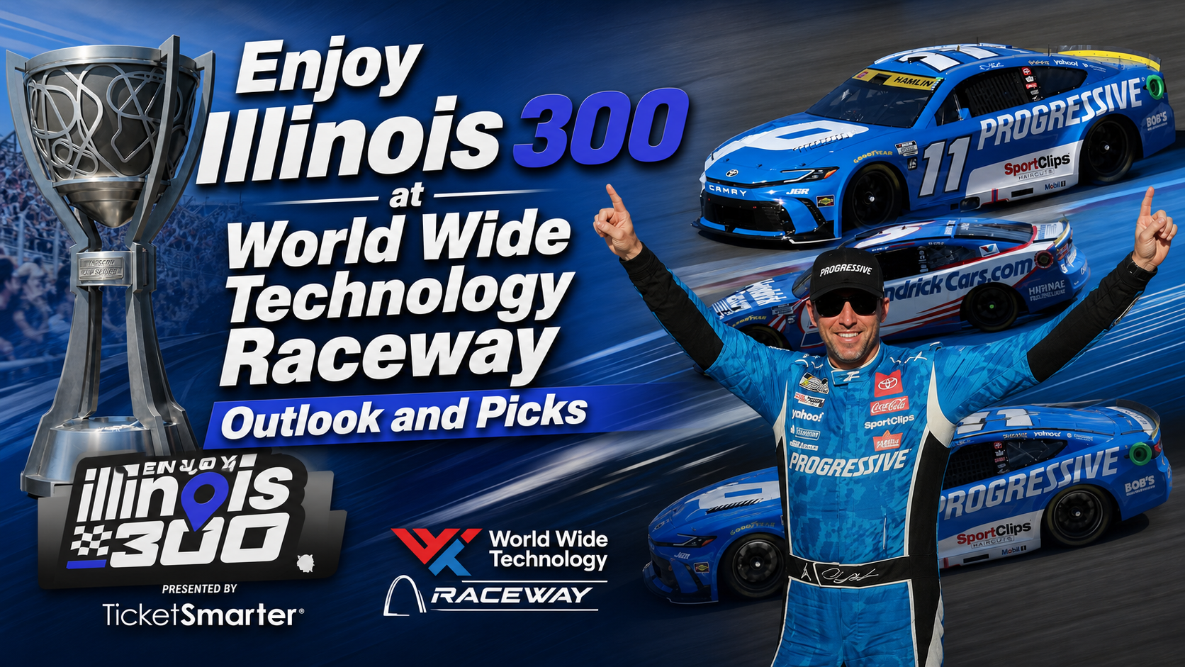 The Enjoy Illinois 300 at World Wide Technology Raceway Outlook and Picks The Enjoy Illinois 300 at World Wide Technology Raceway Outlook and Picks