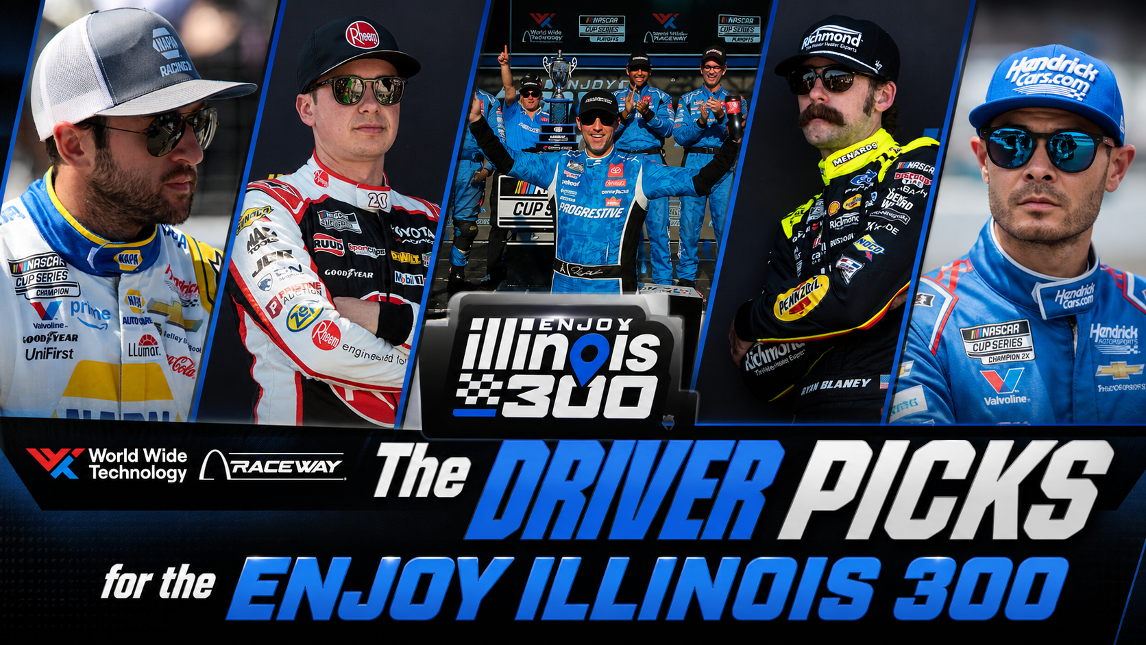 The Driver Picks for the Cook Out Southern 500 at Darlington Raceway