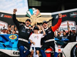 BMW M Team WRT battles for upset IMSA victory at Indianapolis