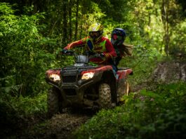 What on-demand 4WD actually changes about how a utility ATV finds traction