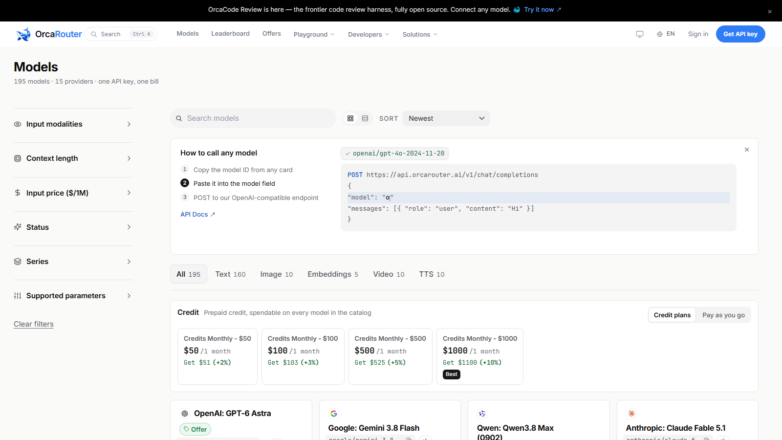What still needs an API