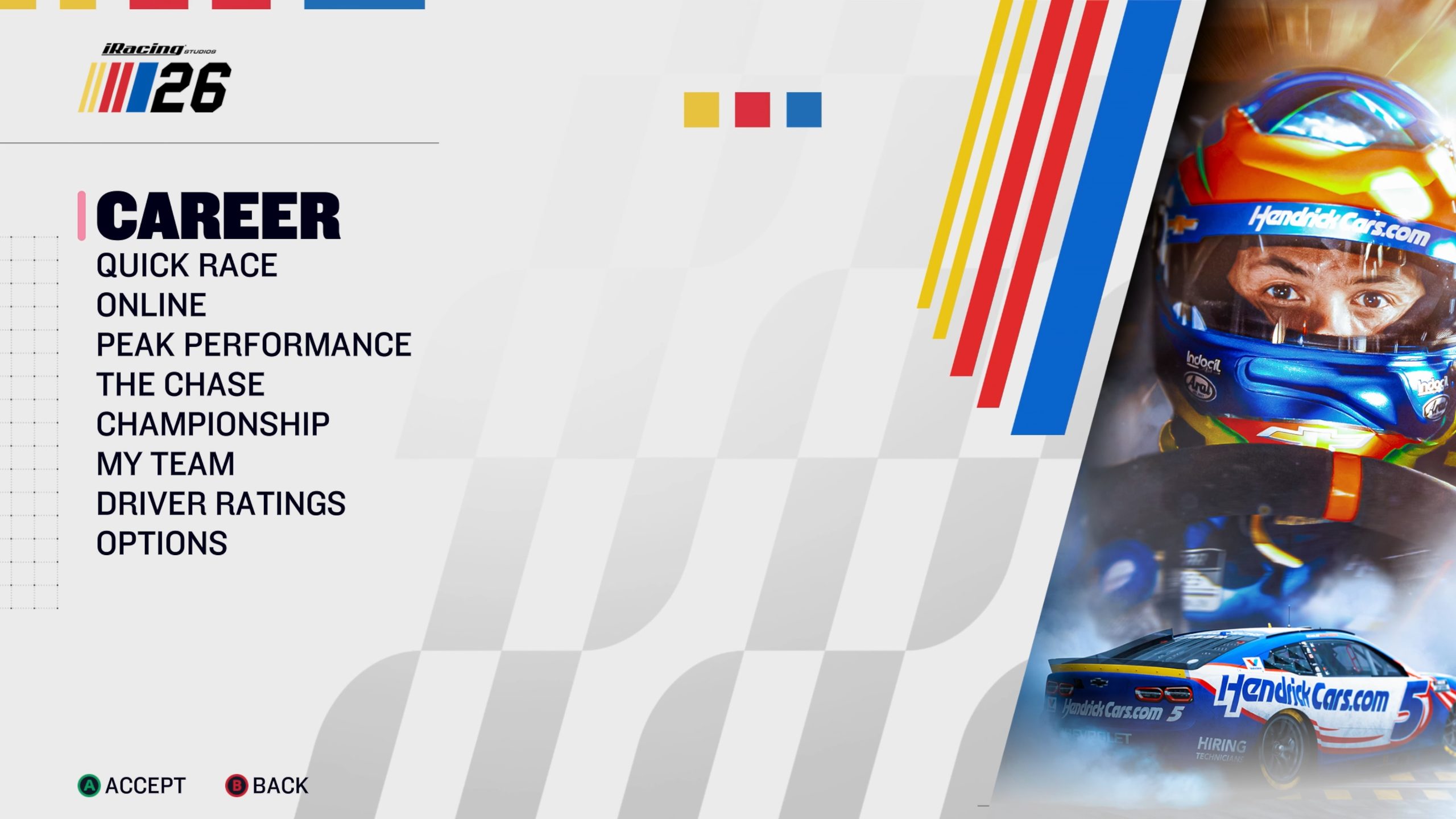 NASCAR 26 Modes