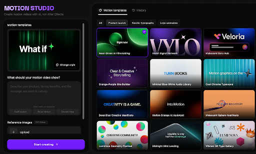 Motion Studio