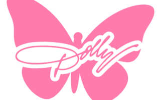 signature pink butterfly