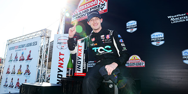 Pierson Breaks Through With First Career Win at Laguna Seca Josh Pierson