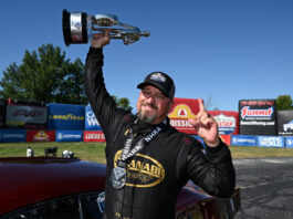 REIGNING WORLD CHAMP J.R. GRAY WINS IN JBS EQUIPMENT NHRA PRO MOD SERIES AT THE BIG GO IN INDY