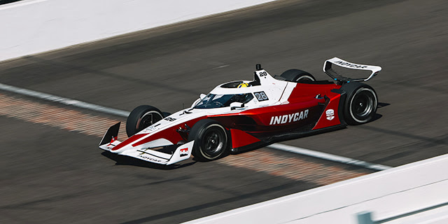 IR-28 INDYCAR Testing at Indianapolis Motor Speedway.