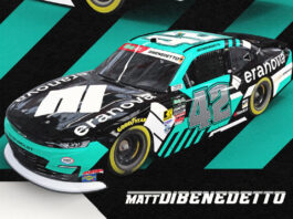 Eranova Joins Matt DiBenedetto, Young’s Motorsports for Charlotte Motor Speedway