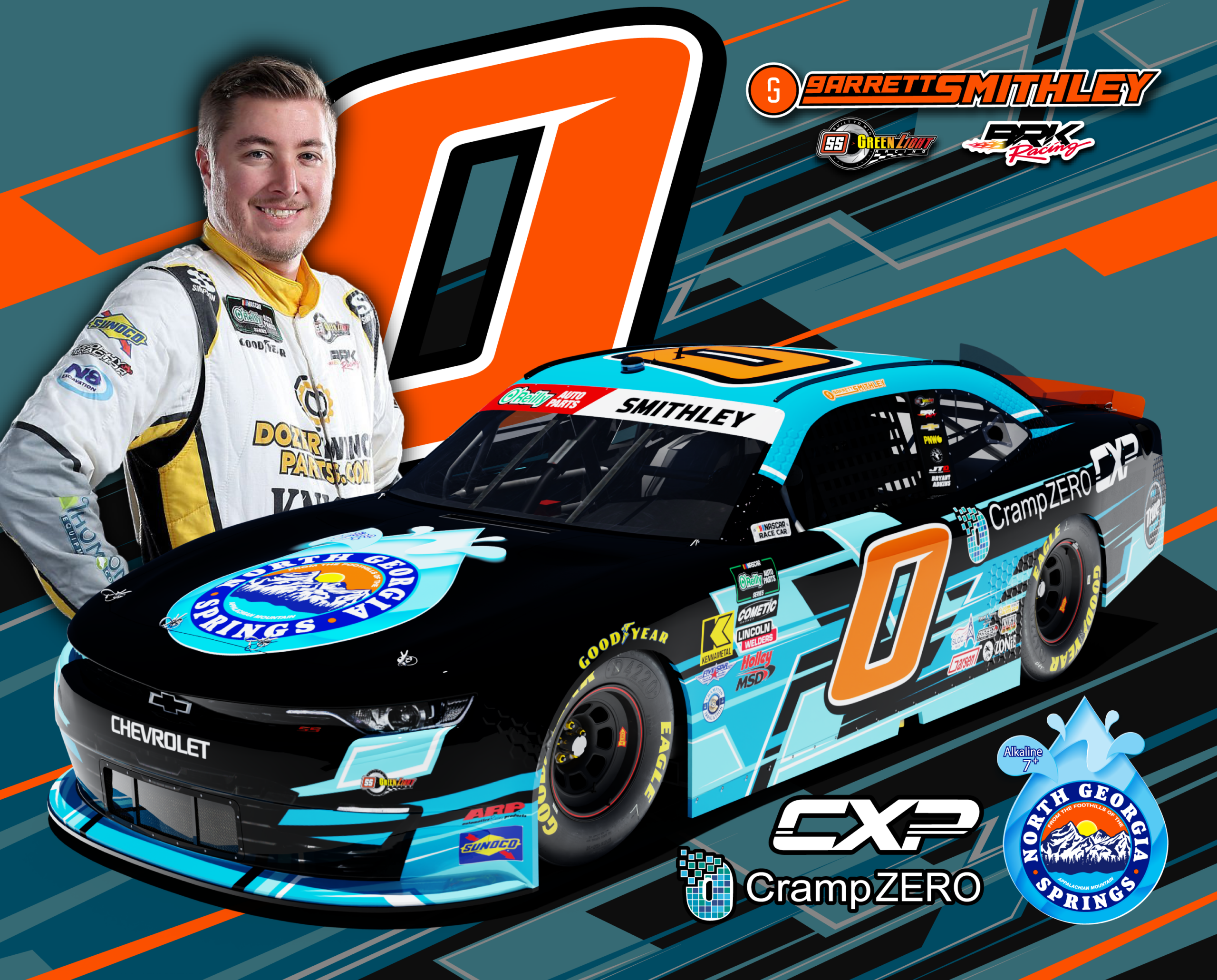 North Georgia Natural Springs Partners With SS-Green Light and BRK Racing for Bristol Motor Speedway Along With CrampZero and CXP North Georgia Natural Springs Partners With SS-Green Light and BRK Racing for Bristol Motor Speedway Along With CrampZero and CXP