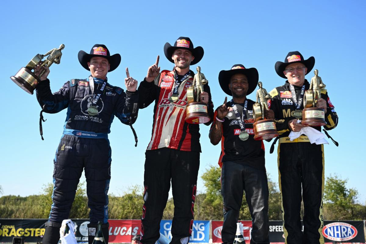 STAMPEDE OF SPEED BRINGS A TEXAS-SIZED SHOWDOWN TO PLAYOFFS WITH TEXAS NHRA FALLNATIONALS STAMPEDE OF SPEED BRINGS A TEXAS-SIZED SHOWDOWN TO PLAYOFFS WITH TEXAS NHRA FALLNATIONALS