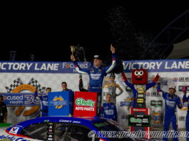 Corey Day outduels Carson Kvapil for thrilling O’Reilly victory at Las Vegas