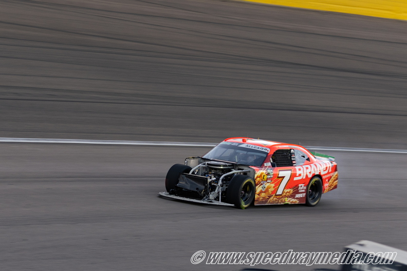 Justin Allgaier’s rocky Chase start extends with early accident at Las Vegas Justin Allgaier’s rocky Chase start extends with early accident at Las Vegas