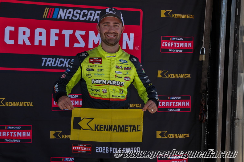 Ty Majeski scores third Truck pole of 2026 at Talladega Ty Majeski scores third Truck pole of 2026 at Talladega