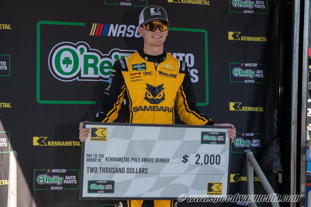 Jesse Love wins record-setting fifth consecutive O’Reilly pole at Talladega Jesse Love wins record-setting fifth consecutive O’Reilly pole at Talladega
