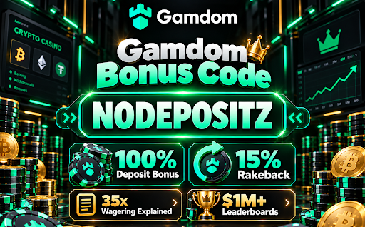 Gamdom Bonus Code NODEPOSITZ: 100% Deposit Bonus + 15% Rakeback Explained Gamdom Bonus Code NODEPOSITZ: 100% Deposit Bonus + 15% Rakeback Explained