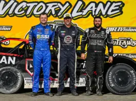 Jonathan Davenport Scores First 2026 World of Outlaws Dirt Late Model Series Victory at Modoc Speedway
