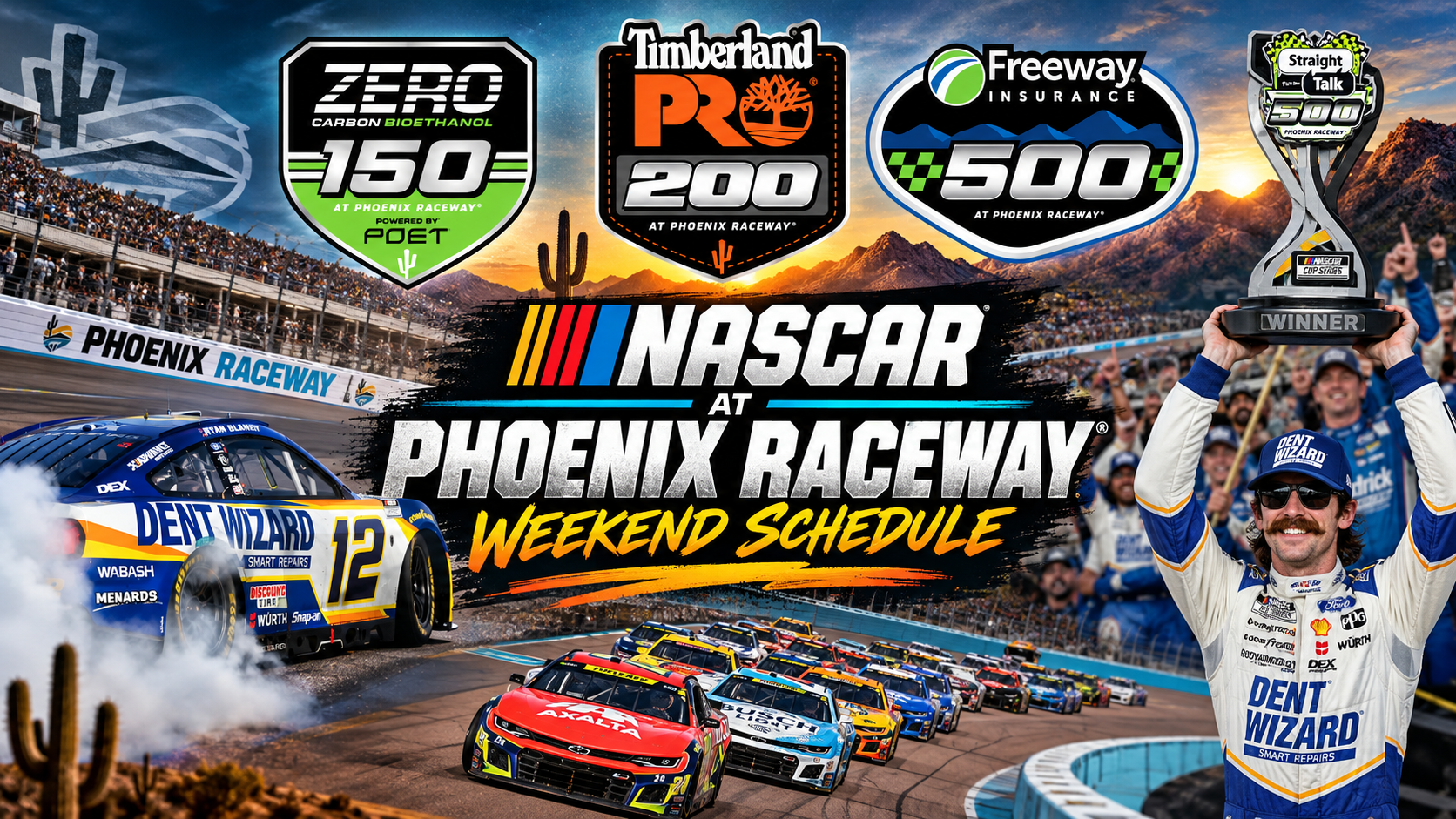 NASCAR at Phoenix Raceway Weekend Schedule NASCAR at Phoenix Raceway Weekend Schedule