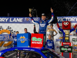 Corey Day outduels Carson Kvapil for thrilling O’Reilly victory at Las Vegas