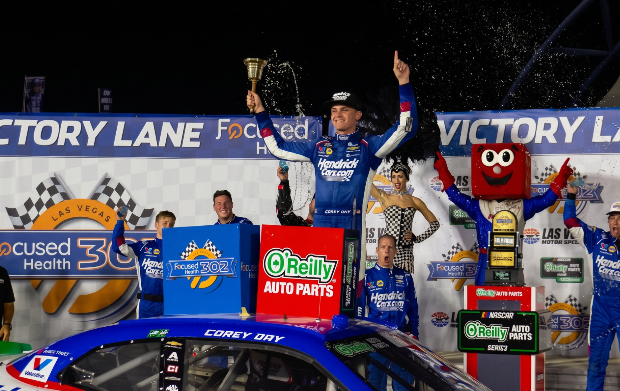 Corey Day outduels Carson Kvapil for thrilling O’Reilly victory at Las Vegas Corey Day outduels Carson Kvapil for thrilling O’Reilly victory at Las Vegas