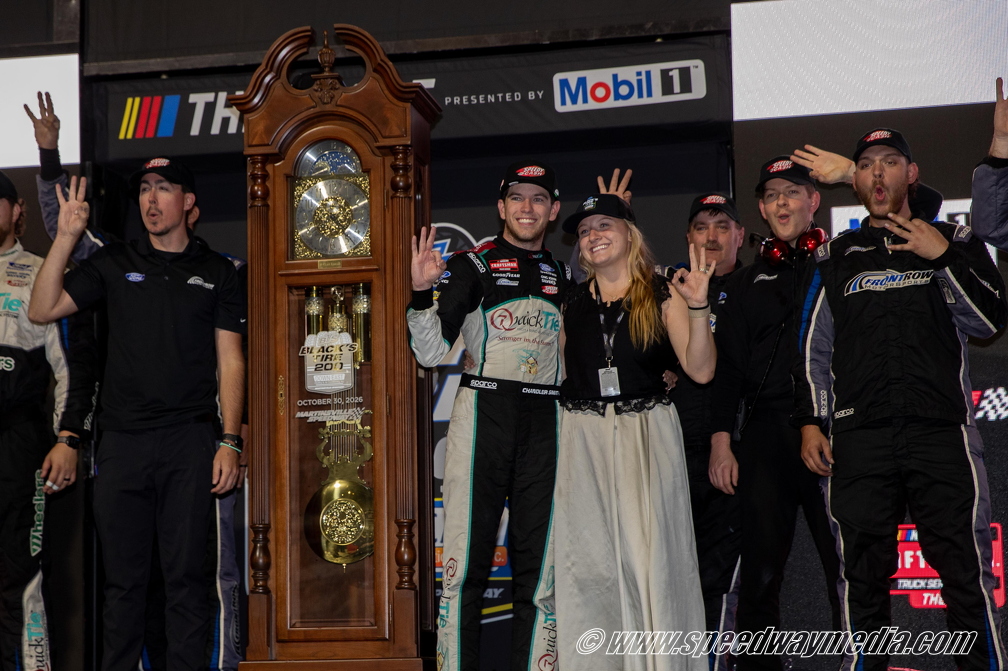 Chandler Smith outduels the field for dramatic Truck victory at Martinsville Chandler Smith outduels the field for dramatic Truck victory at Martinsville