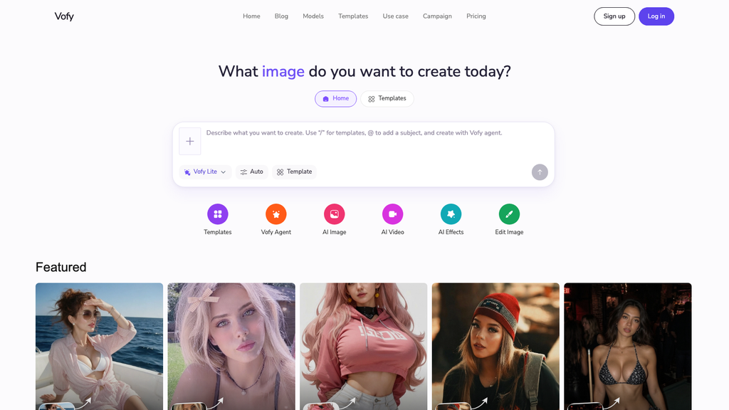 create a image