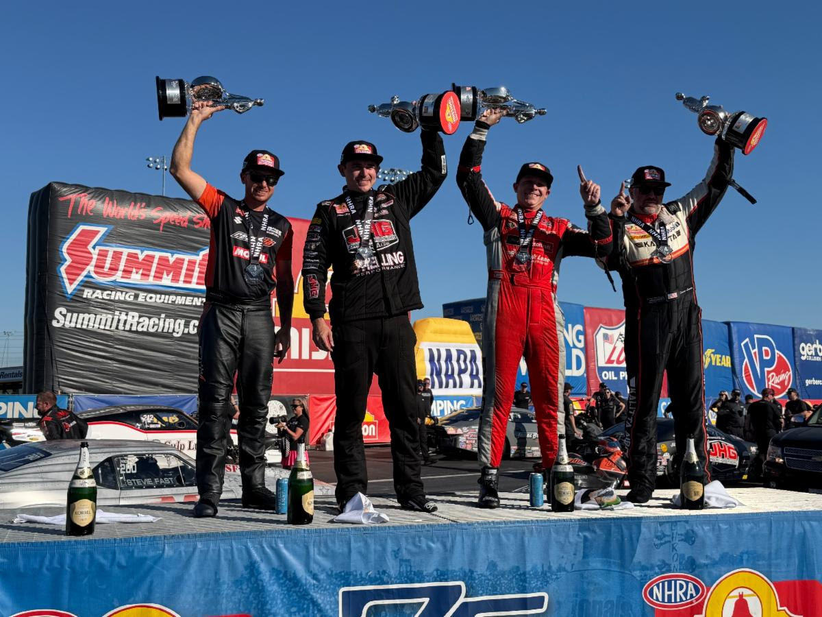 LANGDON, PROCK, A. STANFIELD AND HERRERA WIN NAPA AUTO PARTS NHRA MIDWEST NATIONALS LANGDON, PROCK, A. STANFIELD AND HERRERA WIN NAPA AUTO PARTS NHRA MIDWEST NATIONALS