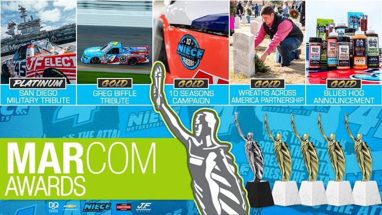 Niece Motorsports Receives MarCom Awards Honors for Second Consecutive Year Niece Motorsports Receives MarCom Awards Honors for Second Consecutive Year