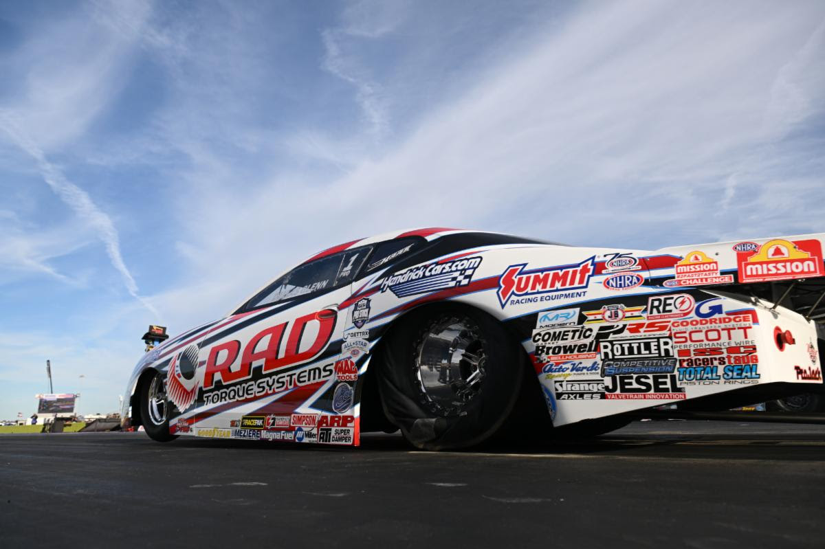 GLENN SETS PRO STOCK RECORD; LANGDON, BECKMAN & HERRERA QUALIFY NO. 1 AT TEXAS NHRA FALLNATIONALS GLENN SETS PRO STOCK RECORD; LANGDON, BECKMAN & HERRERA QUALIFY NO. 1 AT TEXAS NHRA FALLNATIONALS
