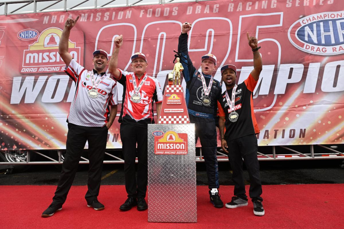 WORLD TITLES ON THE LINE AS NHRA'S HISTORIC 75TH ANNIVERSARY SEASON CONCLUDES AT...