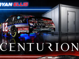 Centurion to Make NASCAR Partnership Debut with Ryan Ellis and Young’s Motorsports at Martinsville Speedway