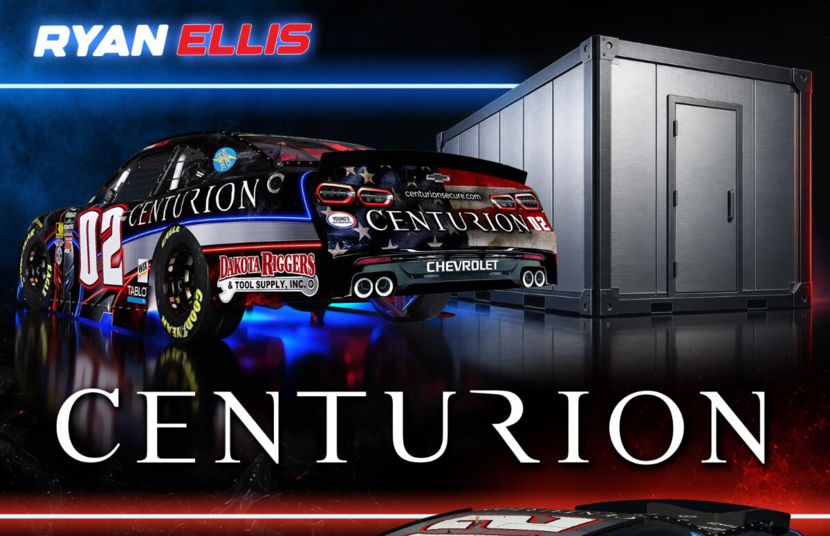 Centurion to Make NASCAR Partnership Debut with Ryan Ellis and Young’s Motorsports at Martinsville Speedway Centurion to Make NASCAR Partnership Debut with Ryan Ellis and Young’s Motorsports at Martinsville Speedway