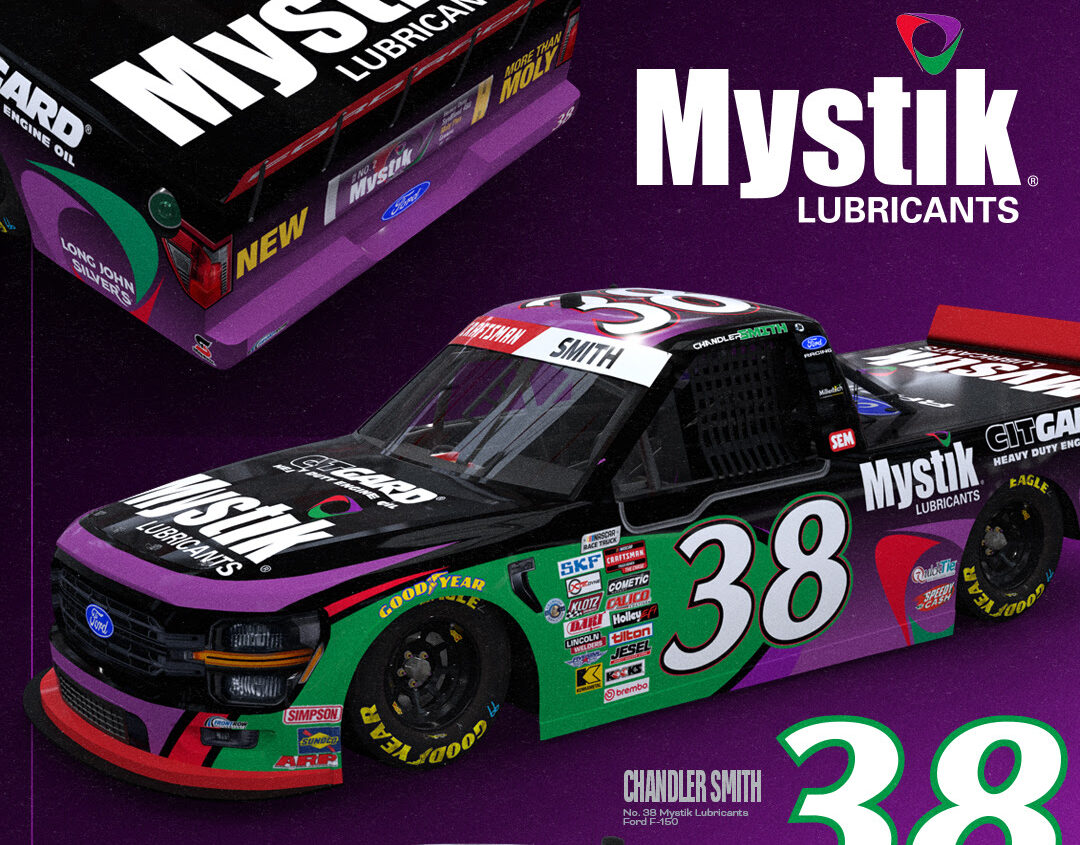 Mystik Lubricants Joins Chandler Smith at Charlotte Motor Speedway Mystik Lubricants Joins Chandler Smith at Charlotte Motor Speedway